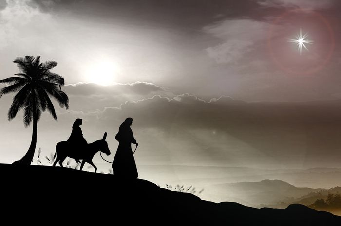 The Journey of Mary and Joseph from Nazareth to Bethlehem - Sharing the